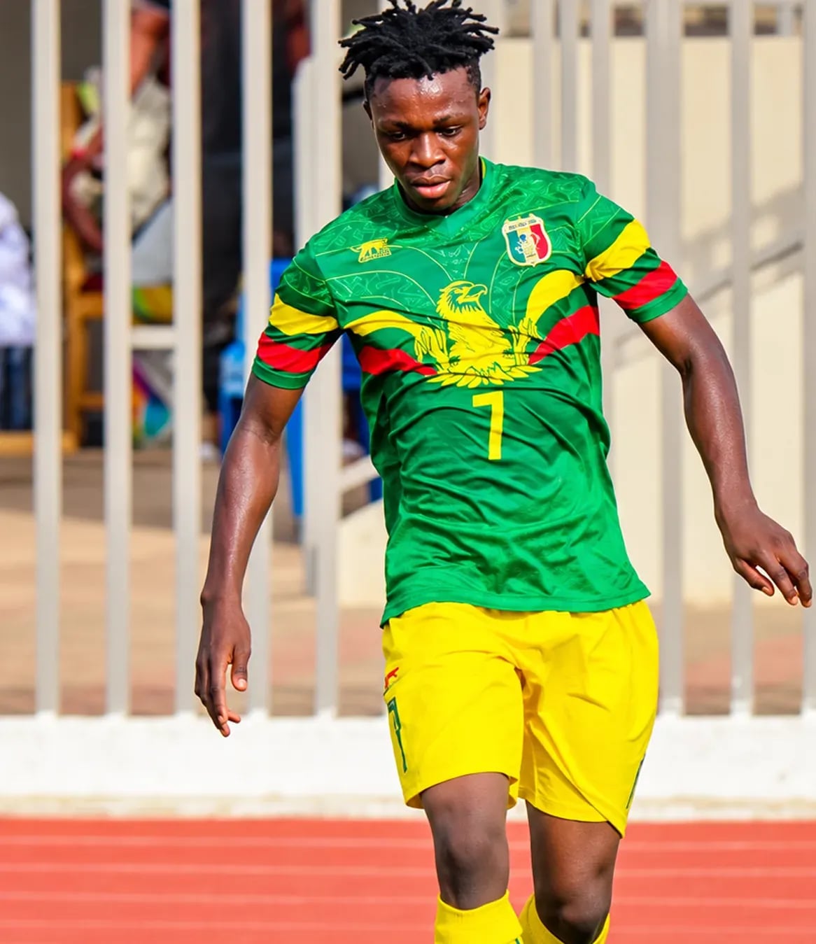 Daouda Coulibaly in action